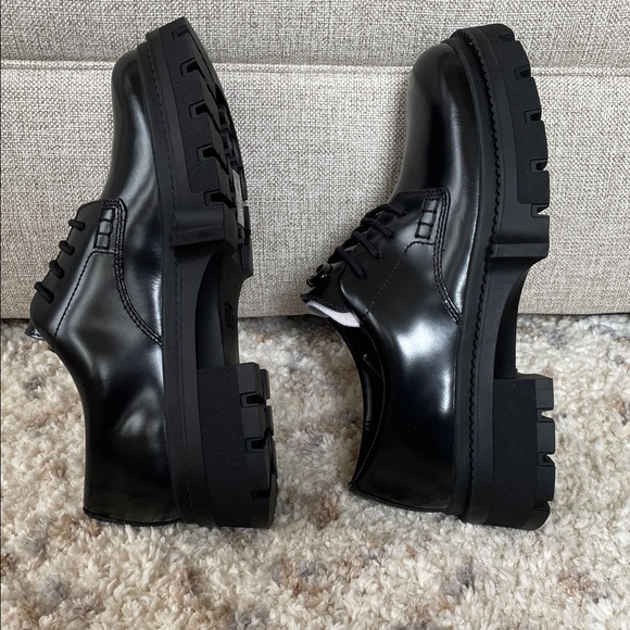 MEN’S Coach Jonathan Derby Black Platform Shoes NWOT